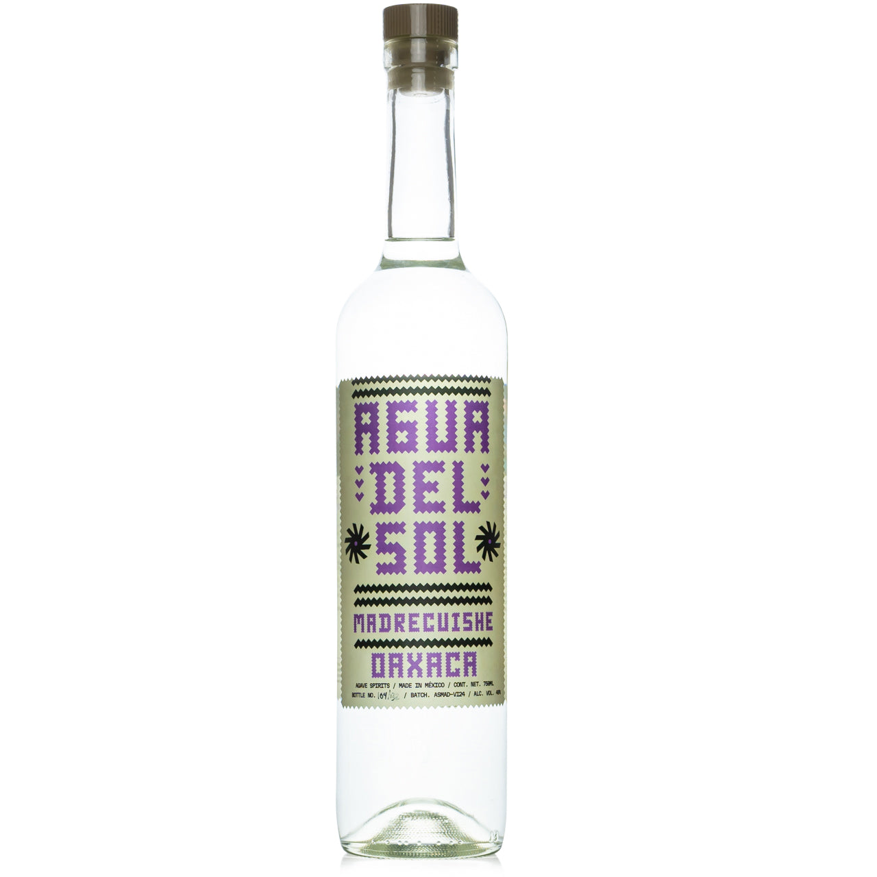 Agua Del Sol Madrecuishe Berta Vasquez Mezcal