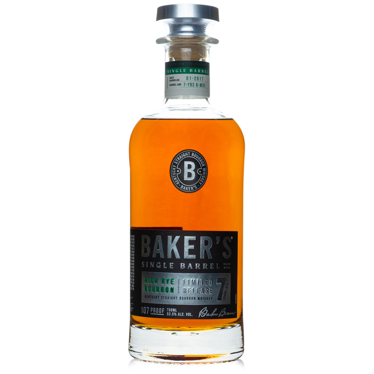 Baker's High Rye Limited Edition 7 Year Bourbon