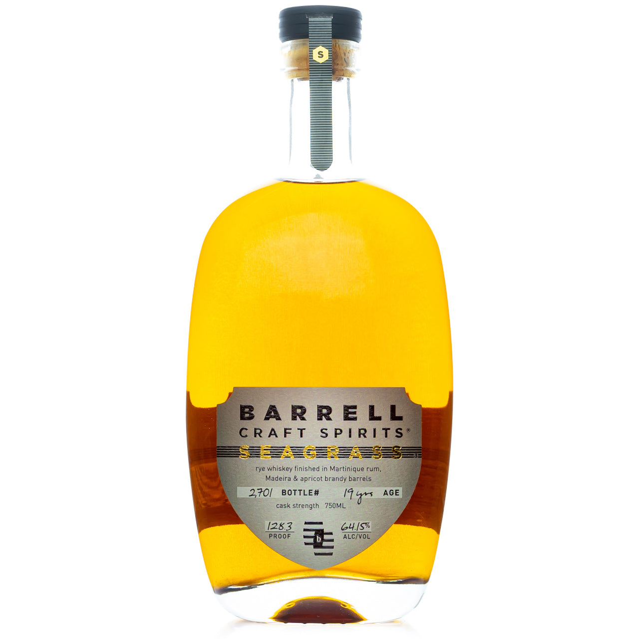 Barrell Craft Spirits Gray Label 19 Year Seagrass Whiskey