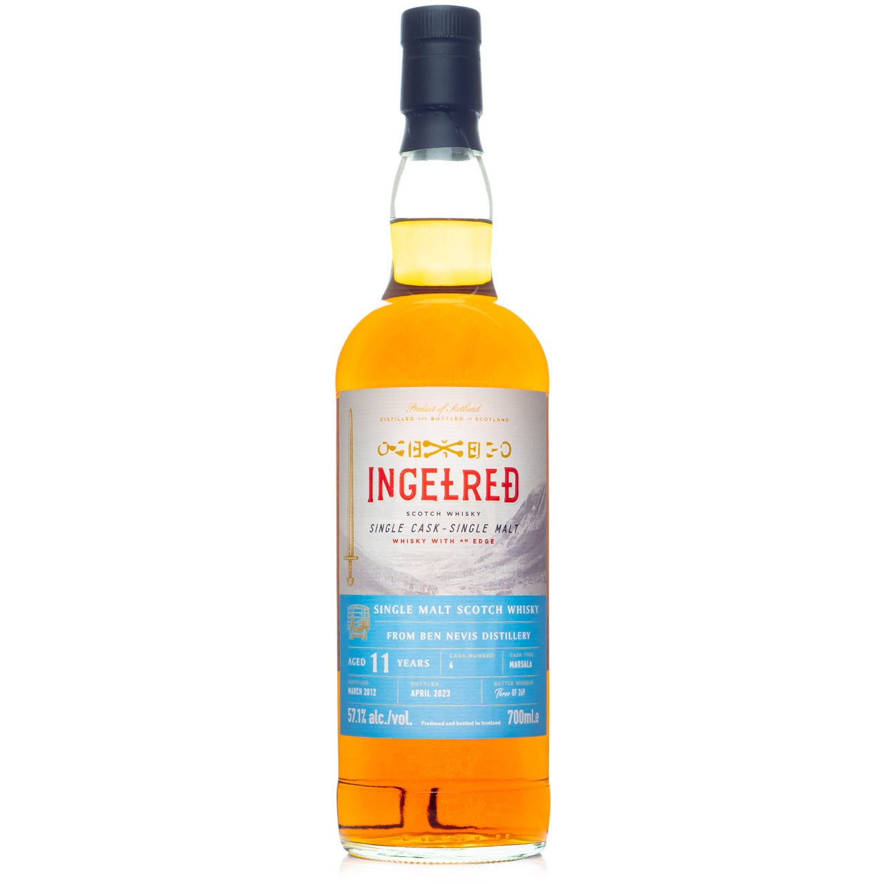 Ingelred Ben Nevis 11 Year Marsala Cask Matured Single Malt Scotch Whisky