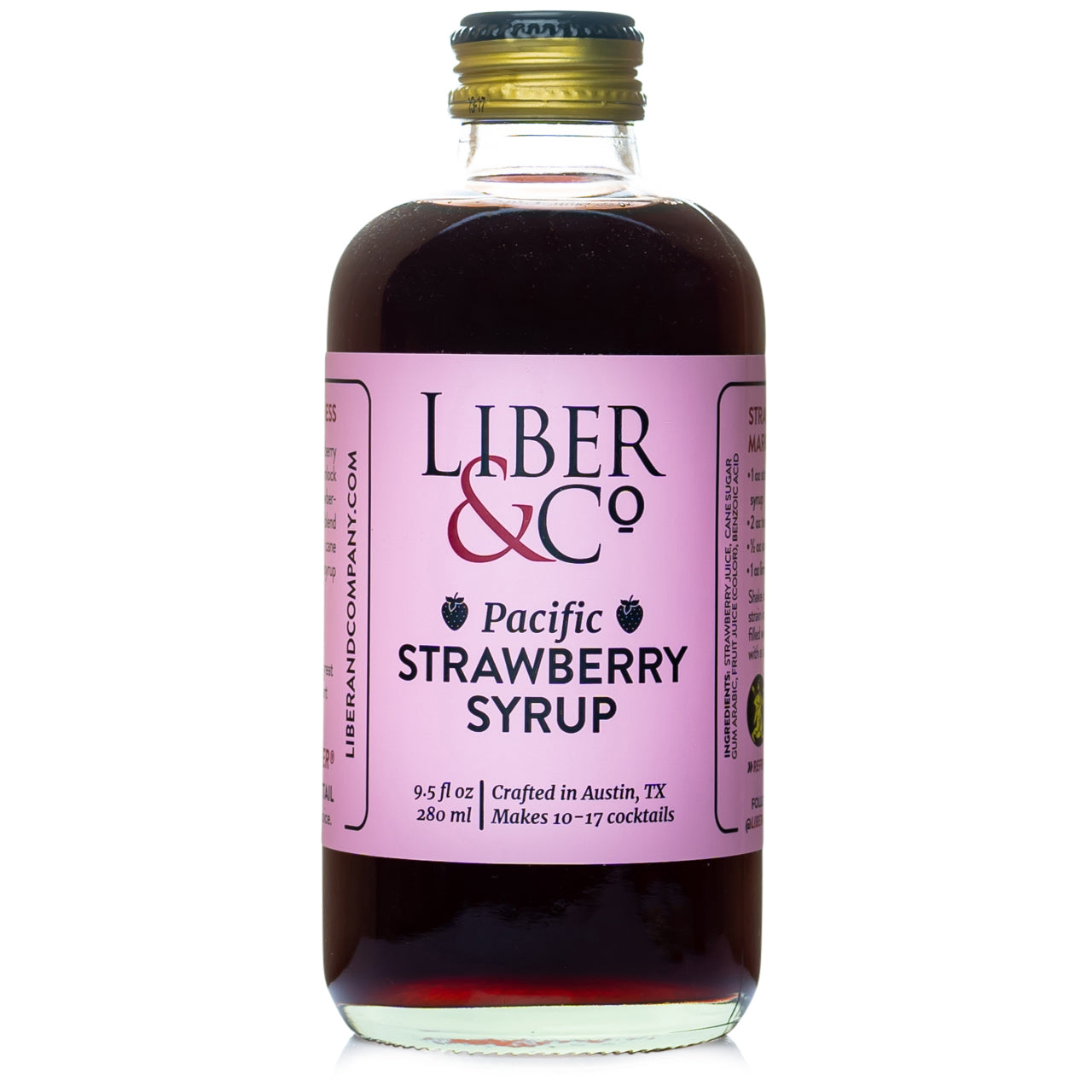 Liber & Co Strawberry Syrup