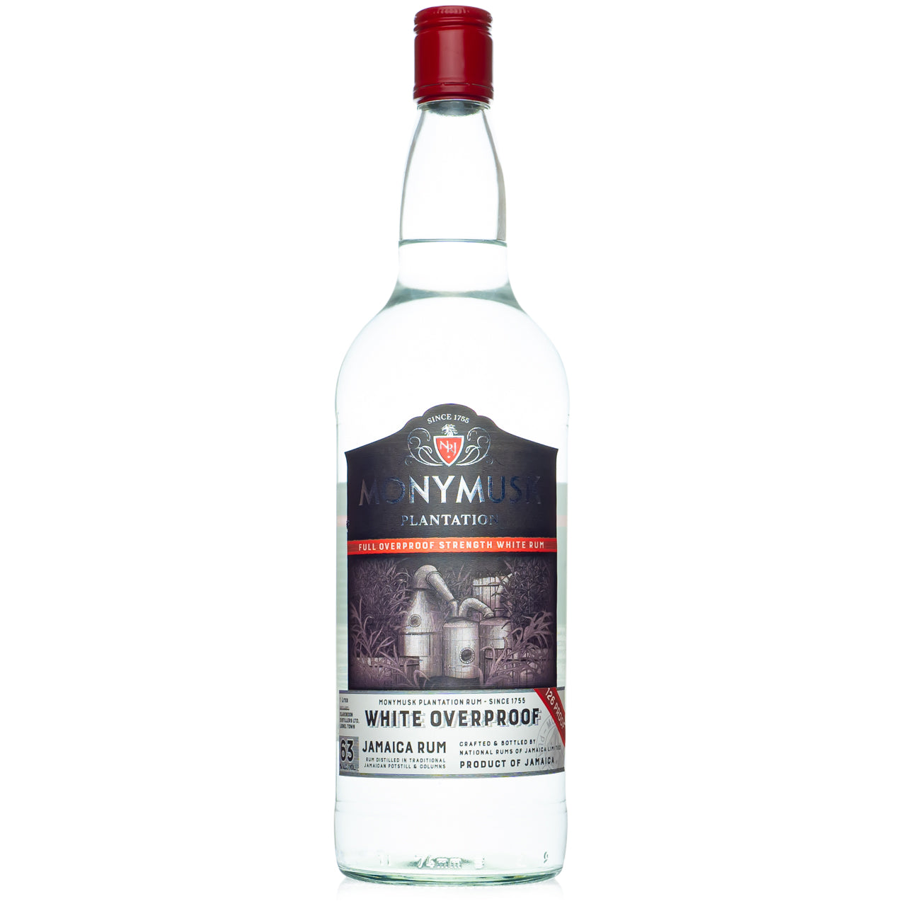 Monymusk Overproof White Rum