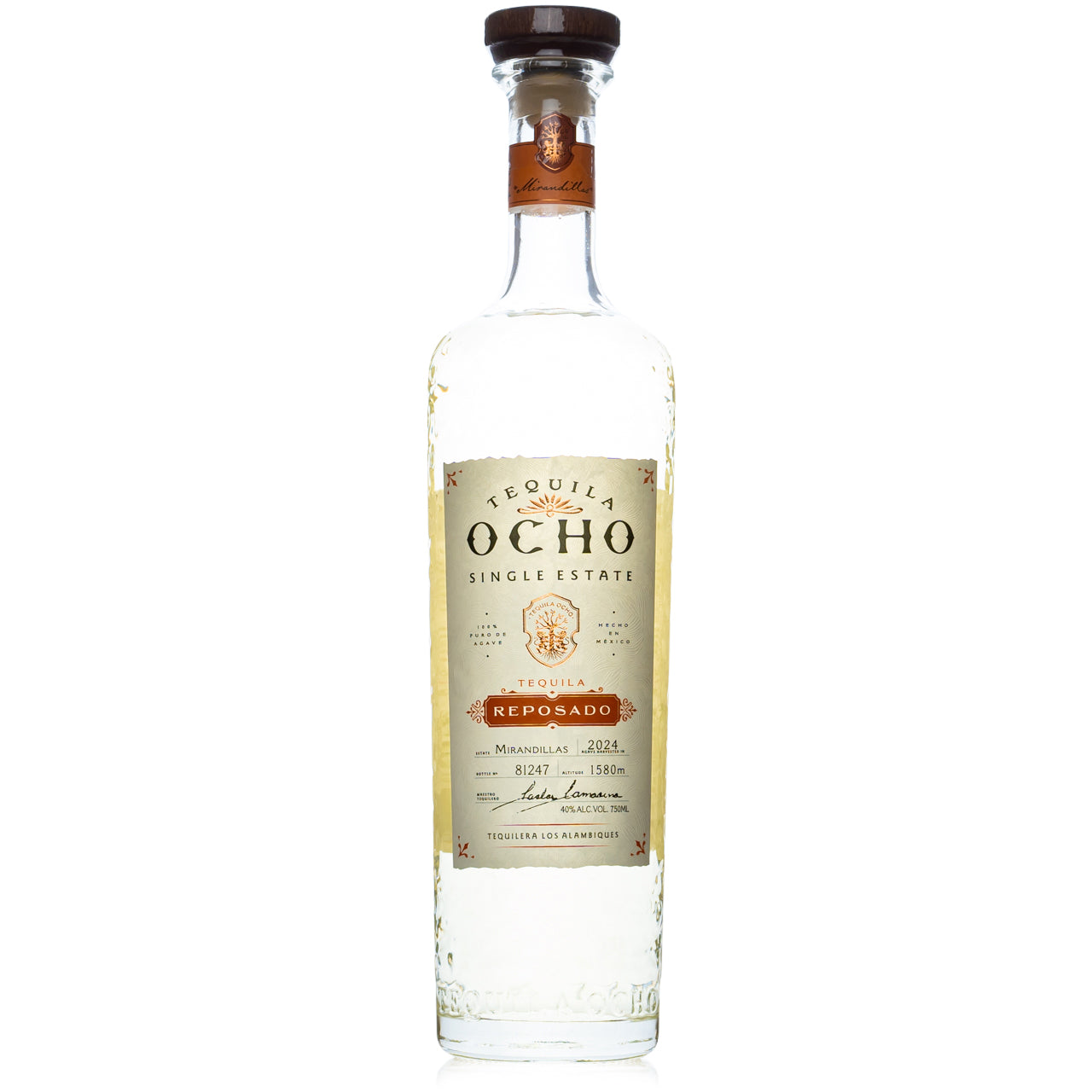 Ocho Single Estate 2024 Mirandillas Reposado Tequila