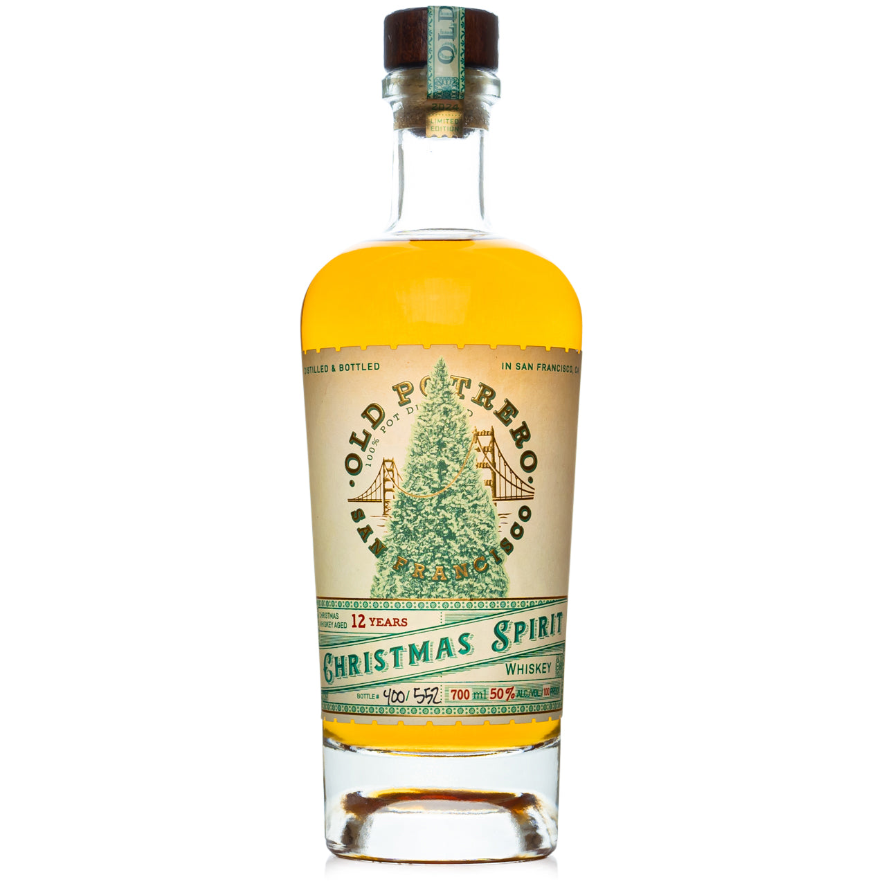 Old Potrero 12 Year Christmas Spirit Whiskey