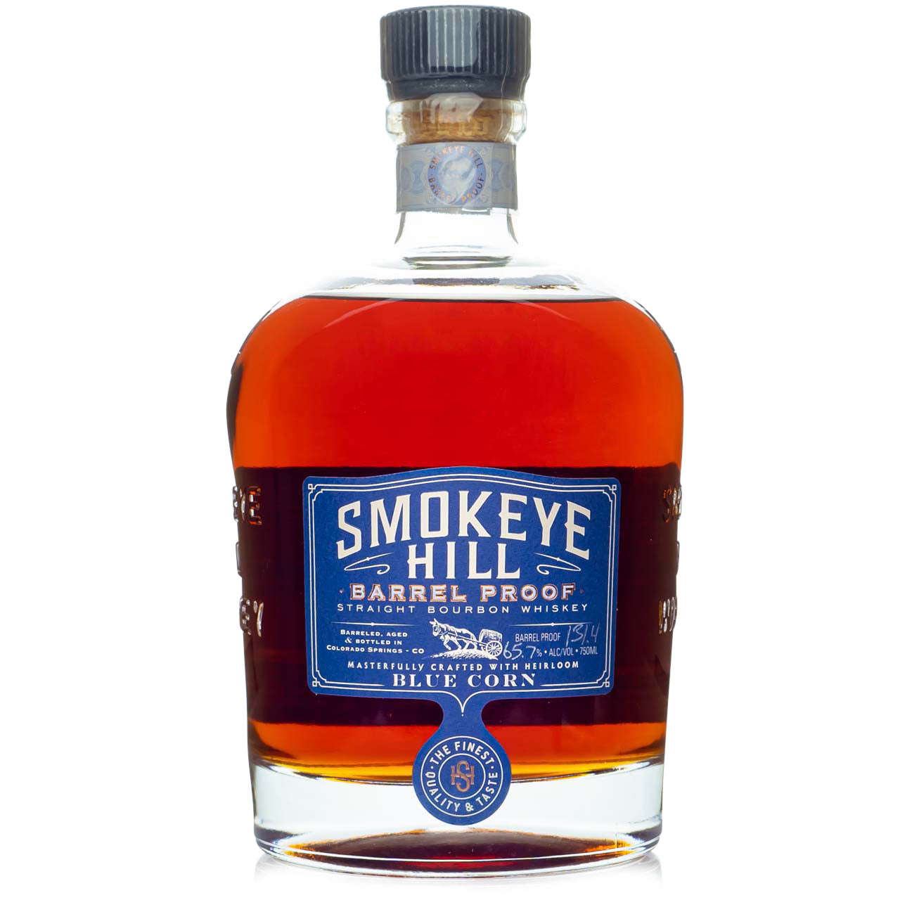 Smokeye Hill Barrel Proof Blue Corn Bourbon