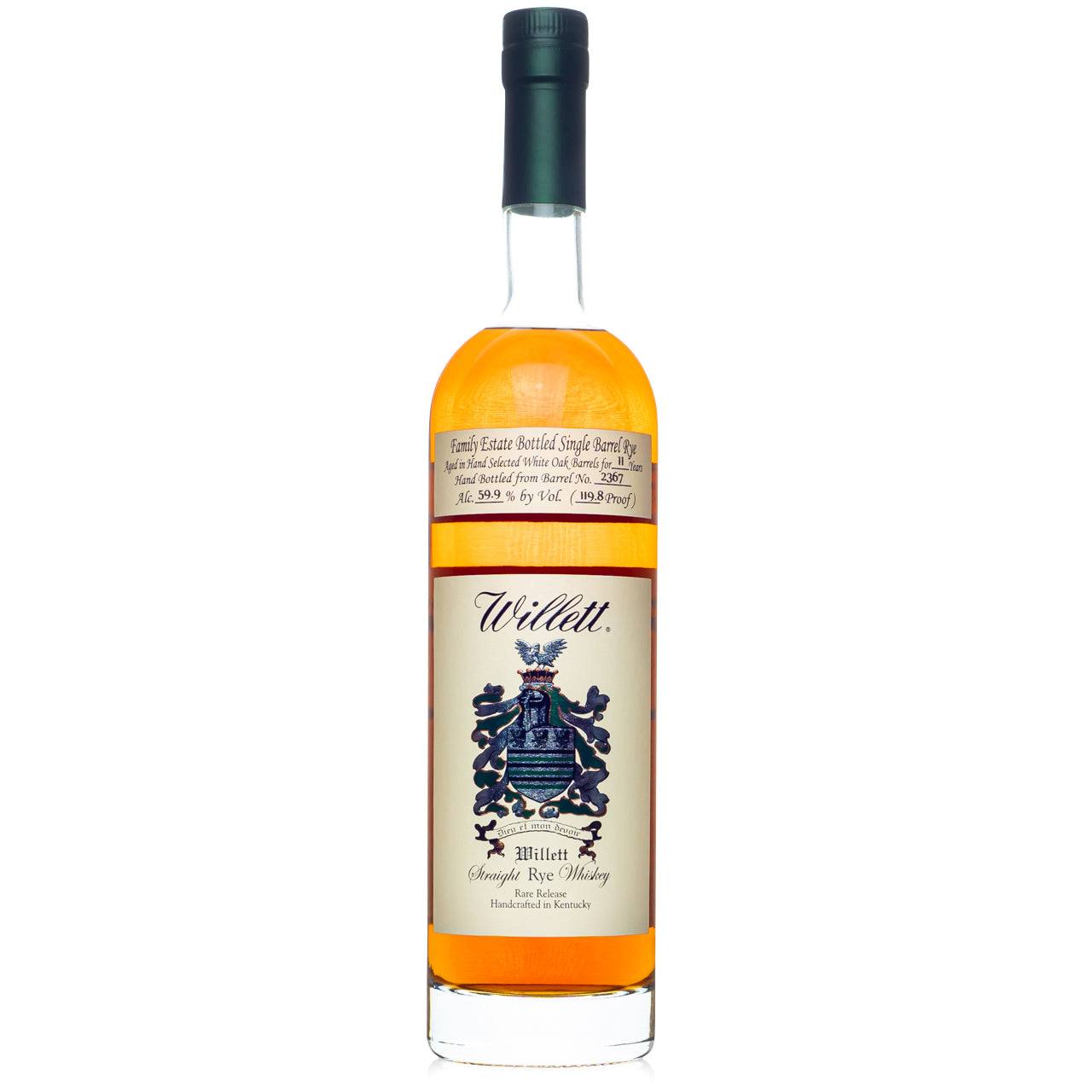 Willett Family Estate 11 Year #2367 Rye Whiskey