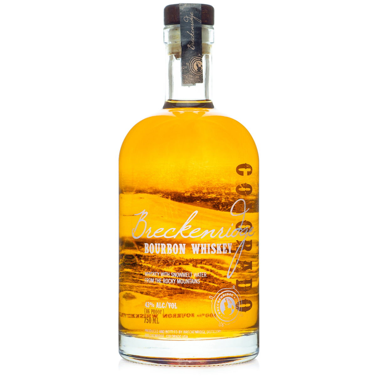 Breckenridge Bourbon Whiskey, A Blend - Breckenridge Distillery