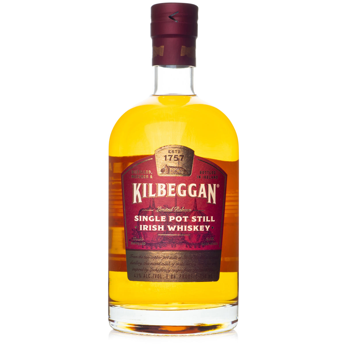 Kilbeggan Single Pot Bitters — Still & Bottles Whiskey Irish