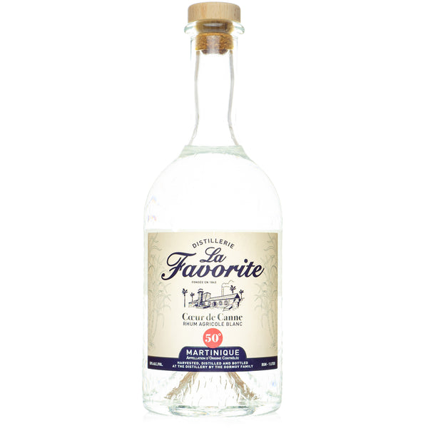 La Favorite - Rhum blanc - Cœur de canne - 70cl - 50°