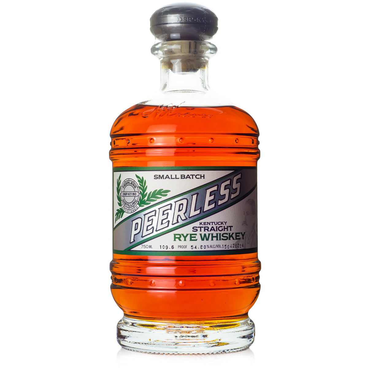 Peerless Small Batch Barrel Proof Rye Whiskey — Bitters  Bottles