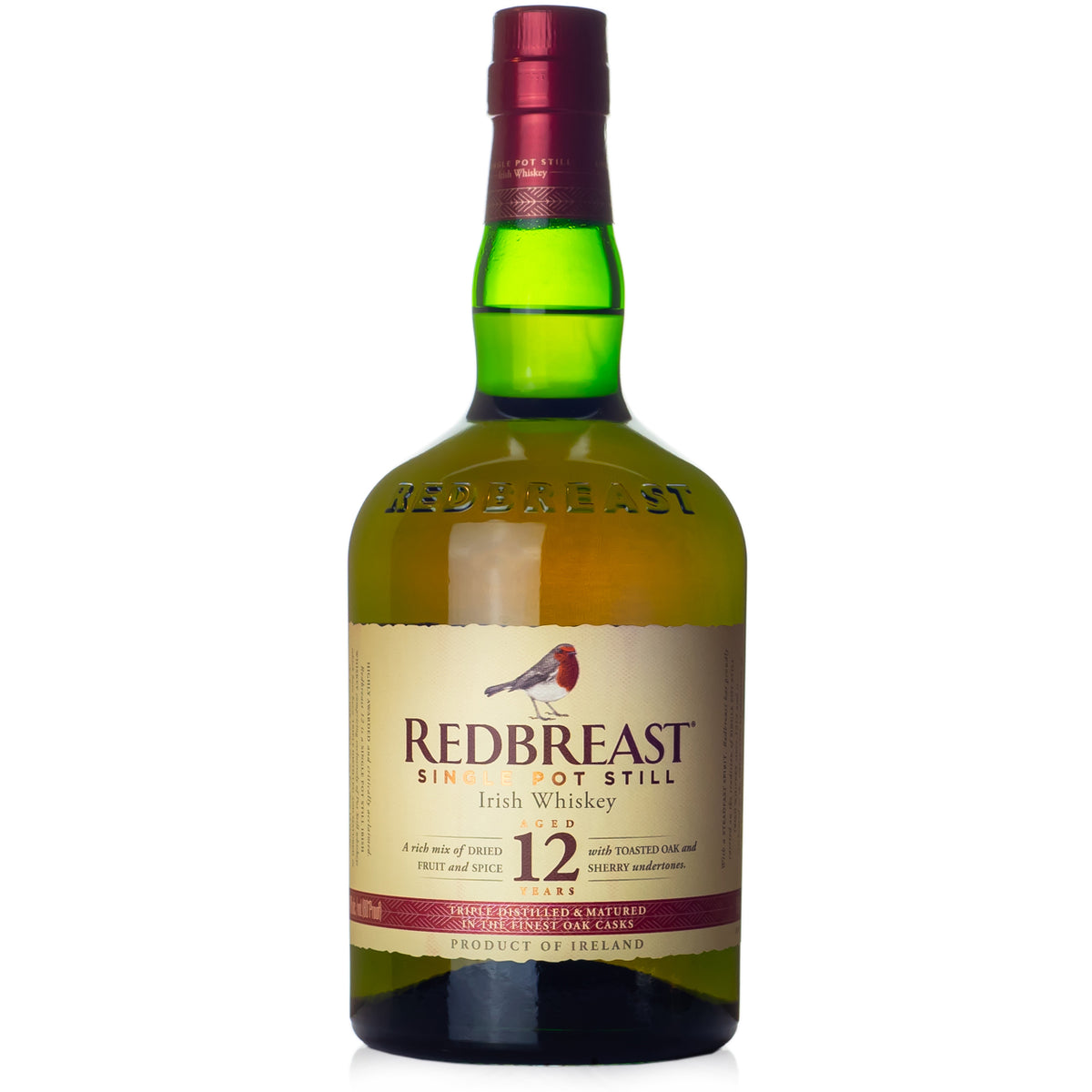 Redbreast 12 year old Single Pot Still Irish Whiskey