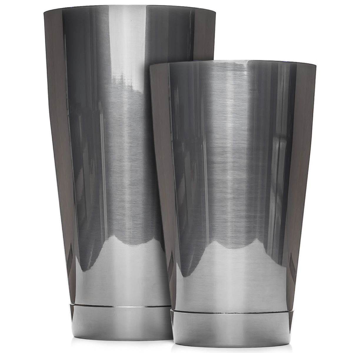 Viski Stainless Steel Shaker Tins, Set of 2 Boston Shaker Tins, Cocktail  Shaker Set, 28 Oz & 18 Oz